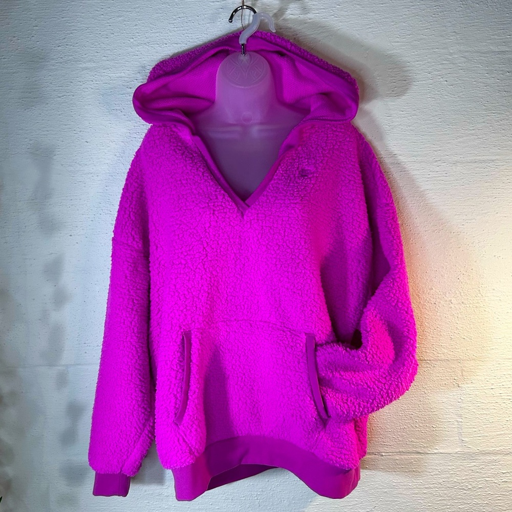 VS Pink Sherpa Hoodie